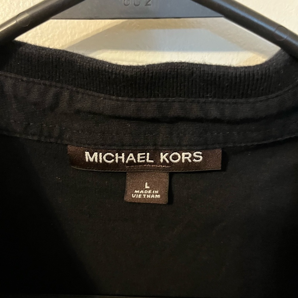 Mens black polo